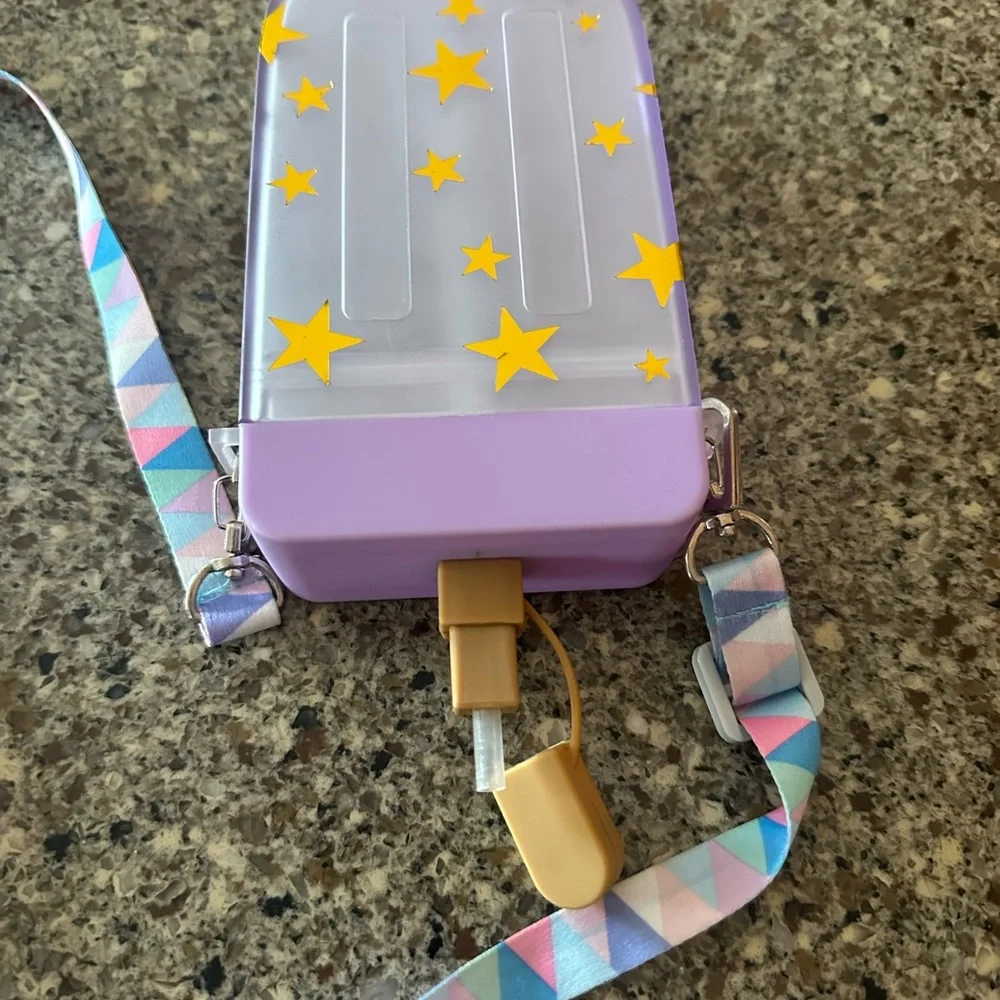 Kids Starry Popsicle Tumbler Crossbody Bag
